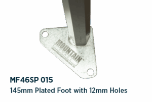 145mm Plated Foot Assembly 12mm holes MF46A