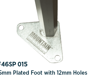 145mm Plated Foot Assembly 12mm holes MF46A