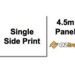 Printed Oztrail 4.5m Wall SINGLE Side print