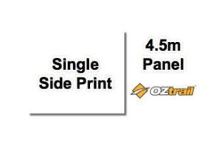 Printed Oztrail 4.5m Wall SINGLE Side print