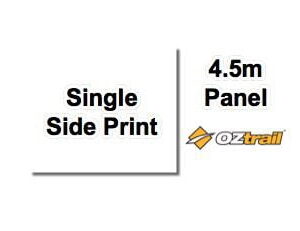 Printed Oztrail 4.5m Wall SINGLE Side print