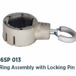 Pull ring assembly with billet locking pin - MF46SP 013