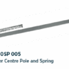 Lower Centre Pole and Spring MF40SP 005