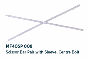 Scissor Bar Pair with Sleeve, Centre Bolt MF40SP 0 - Image 2