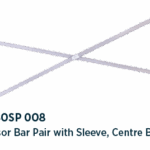 Scissor Bar Pair with Sleeve, Centre Bolt MF40SP 0