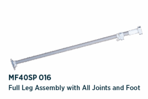 Full Leg Assembly with all Joints and Foot MF40SP 016