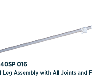 Full Leg Assembly with all Joints and Foot MF40SP 016