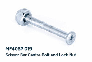 Scissor Bar Centre Bolt and Lock Nut MF40SP 019