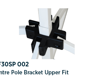 Centre pole bracket upper fit - MF30SP 002