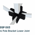 Centre pole bracket lower joint - MF30SP 003