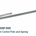 Centre lower pole and spring - MF30SP 005
