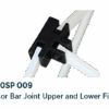 Scissor bar joint upper and lower fit - MF30SP 009