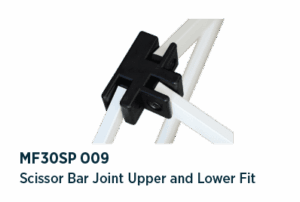 Scissor bar joint upper and lower fit - MF30SP 009