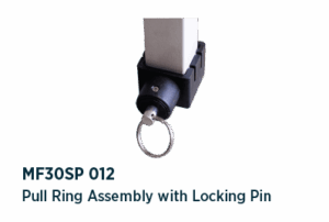 Pull ring assembly with billet locking pin - MF30S - Image 2