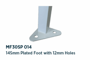 Foot assembly  145mm with 12mm holes- MF30SP 014