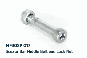 Scissor Bar Centre Bolt and Lock Nut MF30SP 017