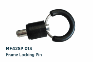 Pull ring assembly with billet locking pin - MF42SP 013