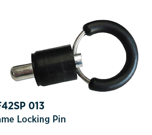 Pull ring assembly with billet locking pin - MF42SP 013