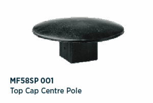 Top cap centre pole - MF58SP 001