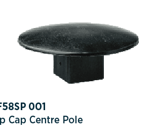 Top cap centre pole - MF58SP 001