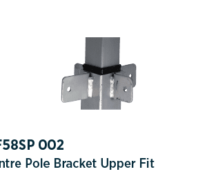 Centre pole bracket upper fit - MF58SP 002