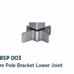 Centre pole bracket lower joint - MF58SP 003