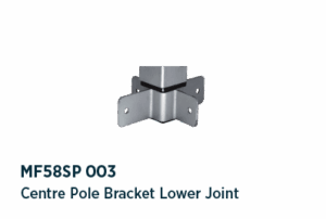 Centre pole bracket lower joint - MF58SP 003