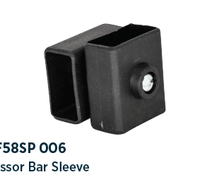 Scissor bar plastic sleeve (2 pieces) - MF58SP 006