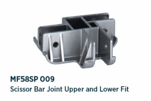 Scissor bar joint upper and lower fit - MF58SP 009