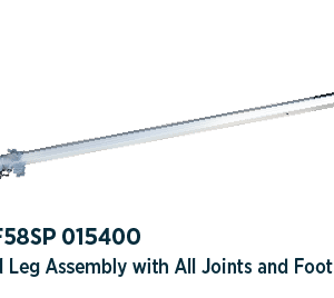 Full leg assembly with all joints and foot - MF58SP 015 440