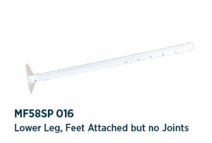 Lower leg, feet attached but no joints - MF58SP 016