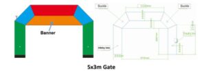 Arch Inflatable - Inflatable  7m x 5m - Image 8