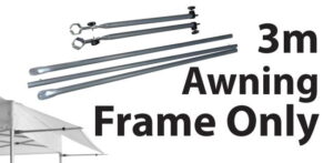 Marquee Awning 3m Frame Only - Frame Pack only with carry bag AW3M-FRAME-ONLY