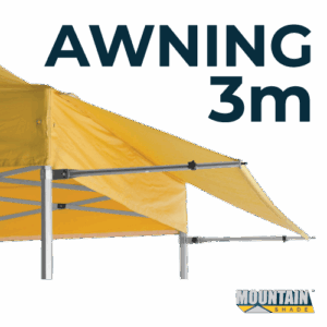 Marquee Awning Kit 3m Material only - YELLOW AW3M-MATERIAL-YELLOW