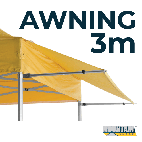 Marquee Awning Kit 3m Material only - YELLOW AW3M-MATERIAL-YELLOW