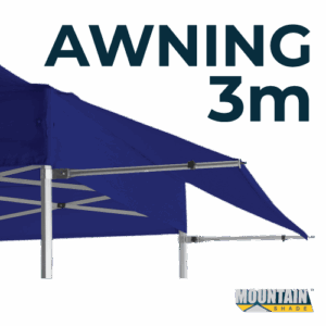 Marquee Awning Kit 3m Frame and Material in pack - BLUE AW3M-KIT-BLUE