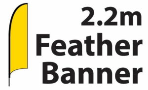 Banner Flag Feather Banner  - 2.2m tall Frame Kit BFB22FRKIT