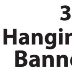 Hanging Banner Printed Material only 3m Single Sided Print