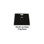 Flat Base Steel Plate Mount for Tear Drop Banner