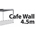 Stock Marquee POLY  Wall Material 4.5m Cafe Wall t