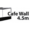 Stock Marquee POLY  Wall Material 4.5m Cafe Wall t