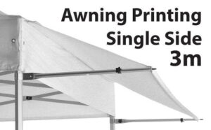 3m Marquee Awning Printing Single Side - DPAW3