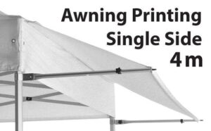 4m Marquee Awning Printing Single Side - DPAW40