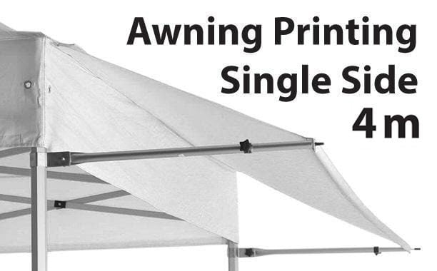 4m Marquee Awning Printing Single Side - DPAW40