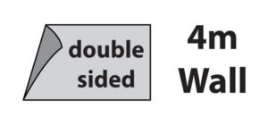 Marquee POLY Wall Printing Double Sided - 4m - FADE RESISTANT PRINTING. OUTDOOR GRADE INKS WARRANTED FOR 1 YR TO NOT FADE DPDSW4_1