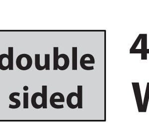 Marquee POLY Wall Printing Double Sided- 4.5m - FADE RESISTANT PRINTING. OUTDOOR GRADE INKS WARRANTED FOR 1 YR TO NOT FADE DPDSW45