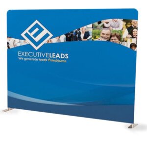 Tension Fabric Exhibition Wall Display Media Wall 2.2m H x2.4m W. Indoor EXH_WALL_24m