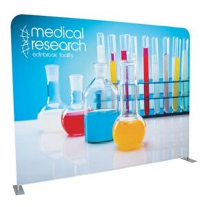 Tension Fabric Exhibition Wall Display Media Wall 2.2m H x2.4m W. Indoor EXH_WALL_24m - Image 3