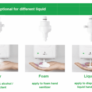 Hand Sanitiser Dispenser Unit on Stand with Signage - Image 5