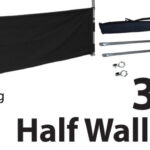 Marquee Accessories Half Wall Kit 3m - Full Kit wi